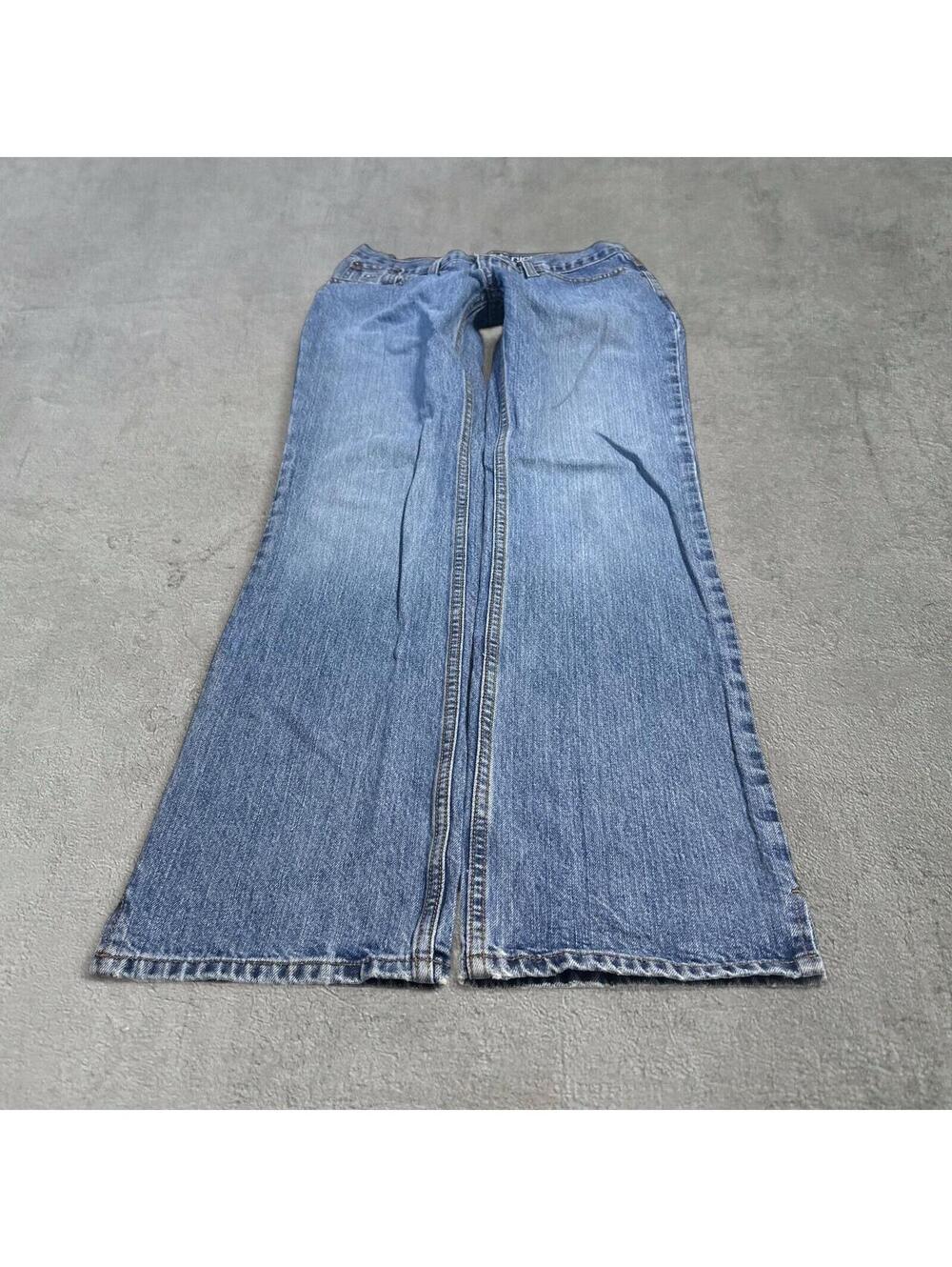 1990s Cruel Girl Jeans low rise straight bootcut denim